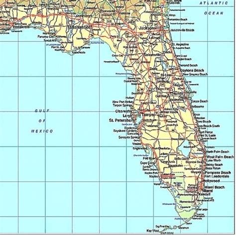 Gulf Of Mexico Map Florida | Printable Maps