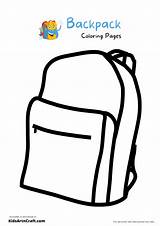 Backpack School Bag Coloring Pages For Kids – Free Printables  sketch template