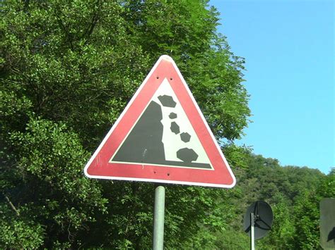 Free Images : road, travel, street sign, signage, lighting, falling, avalanche, danger, warning ...