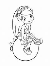 Blueberry Muffin From Strawberry Shortcake coloring Page  Download sketch template