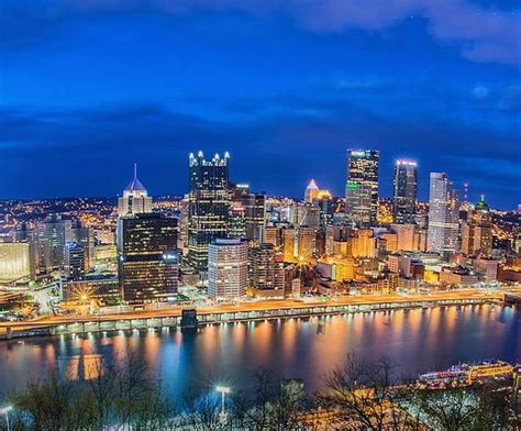 WOW-PITTSBURGH AT NIGHT FROM MOUNT WASHINGTON IS THE BEST!!!!! | Mount ...