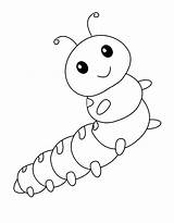 Caterpillar Coloring Pages Free Printable PDF sketch template