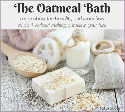 Oatmeal Bath: Get All The Benefits of an Oatmeal Bath Without The Mess!