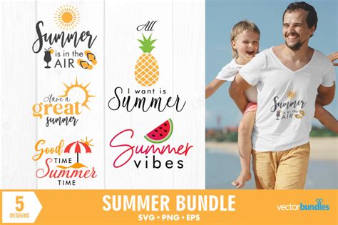 Summer quotes bundle svg By Vectorbundles | TheHungryJPEG