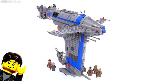 LEGO Star Wars The Last Jedi Resistance Bomber review! 75188