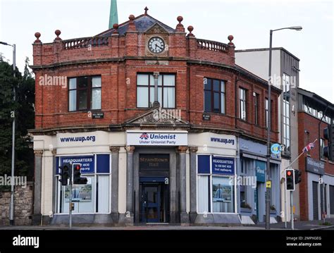 Ulster Unionist Party Headquarters and offices east Belfast. Ulster ...