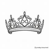 Tiara Coloring Pages  Free & Printable sketch template