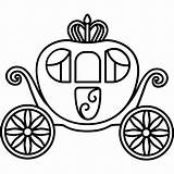 Cinderella Pumpkin Carriage Coloring Pages Sketch Coloring Page sketch template