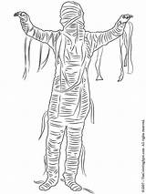 Free Printable Mummy Coloring Pages For Kids sketch template