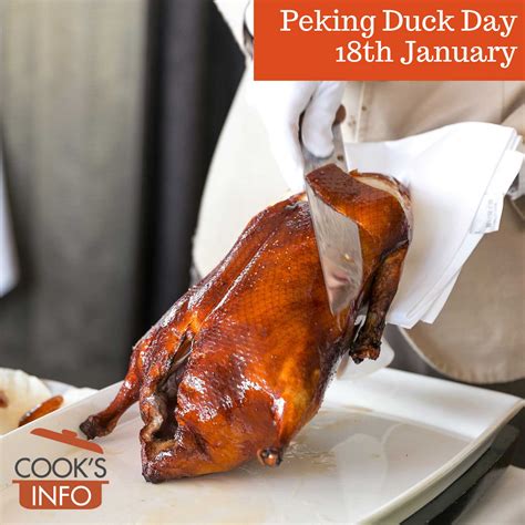 Peking Duck Day - CooksInfo