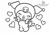 Kuromi Coloring Pages FREE 2025  And Learn sketch template