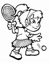 Tennis Coloring Pages For Childrens Printable Free sketch template