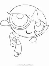 Powerpuff Buttercup Coloring Pages Cartoon Tomboy Printable Puff  sketch template
