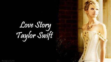 Taylor Swift - Love Story (Lyrics) - YouTube