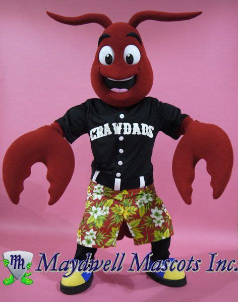 Hickory Crawdads, minor league baseball, Hickory, NC | Minor league baseball, Hickory, Mascot