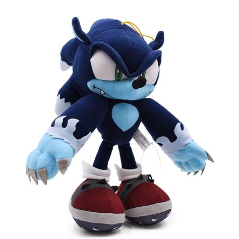 30 cm Sonic World Adventure Sonic The Werehog Soft Doll Cartoon Animal Stuffed Plush