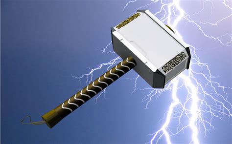 Thor Hammer | 3D CAD Model Library | GrabCAD