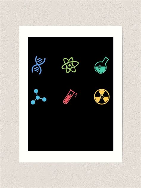 "Science Vector Icons" Art Print for Sale by simbamerch | Redbubble