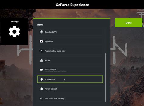 How to turn off the GeForce Experience in-game overlay (Alt + Z)