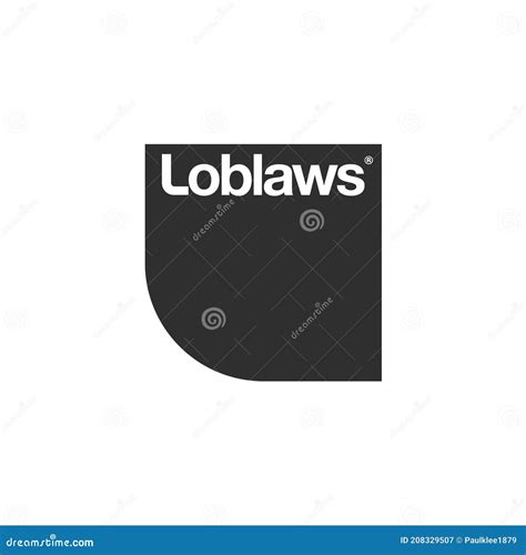 Loblaws Logo Editorial Illustrative on White Background Editorial Photography - Illustration of ...