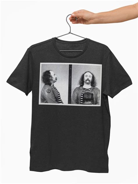 David Crosby Mugshot T Shirt David Van Cortlandt Crosby Byrds Gift4fan ...