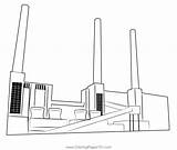Volkswagen Factory Coloring Page For Kids  Free Factories Printable sketch template