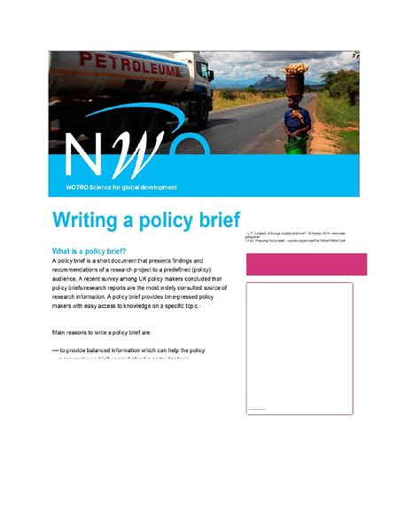 Download policy brief template 49 | Word families, Words, Word template