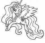 Princess Celestia Coloring Pages  Best For Kids sketch template
