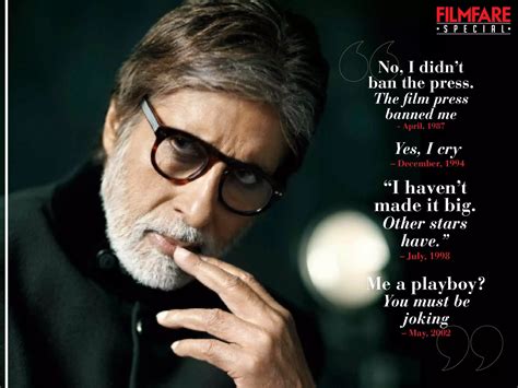 Amitabh Bachchan’s sensational quotes from 1972 to date | Filmfare.com