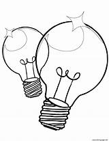 Christmas Light Bulb Coloring Page Printable sketch template