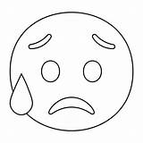 20  Sad Face Coloring Page HannahMaysan sketch template