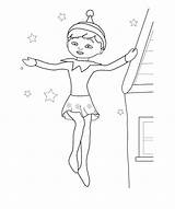 Elf On The Shelf Coloring Pages Printable For Free Download sketch template