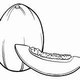Melons Coloring Pages Printable For Free Download sketch template