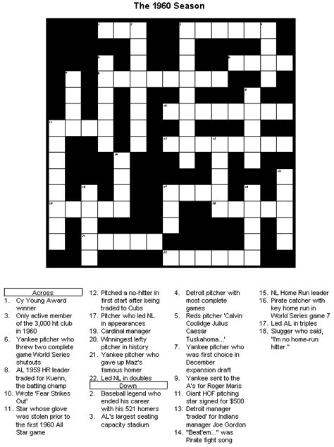 Detroit Free Press Printable Crossword Puzzles - FREE PRINTABLE TEMPLATES