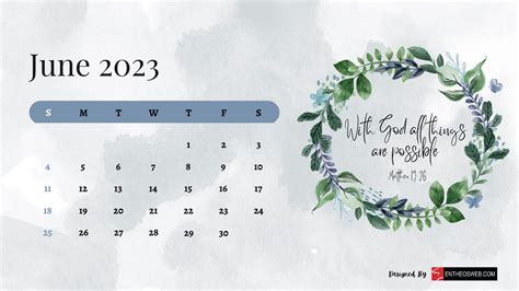 June 2023 Calendar Wallpapers - Wallpaper Cave