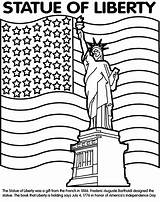 Statue Of Liberty On Crayolacom  Flag coloring pages Coloring sketch template