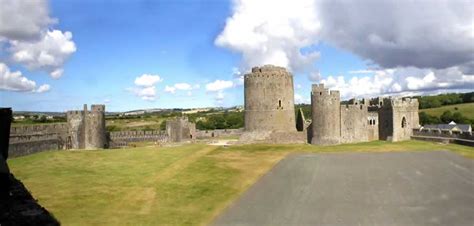 Pembroke Castle Picture 1 Pembrokeshire Dyfed Wales Welsh