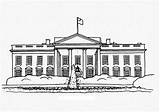 White House Printable Coloring Page  Free Pages For sketch template