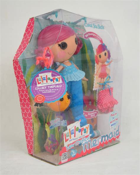 Lalaloopsy Sew Magical Coral Sea Shells Mermaid Doll - Wellnestcares