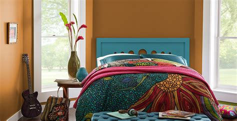 Orange Bedroom Walls Ideas and Inspirational Paint Colors | Behr