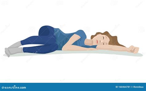 The Girl Laying On A Floor Royalty-Free Stock Photo | CartoonDealer.com #30901971