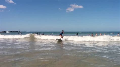 Surfing at Tamarindo beach Costa Rica - YouTube