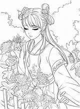Chinese Coloring Pages Free Printable sketch template