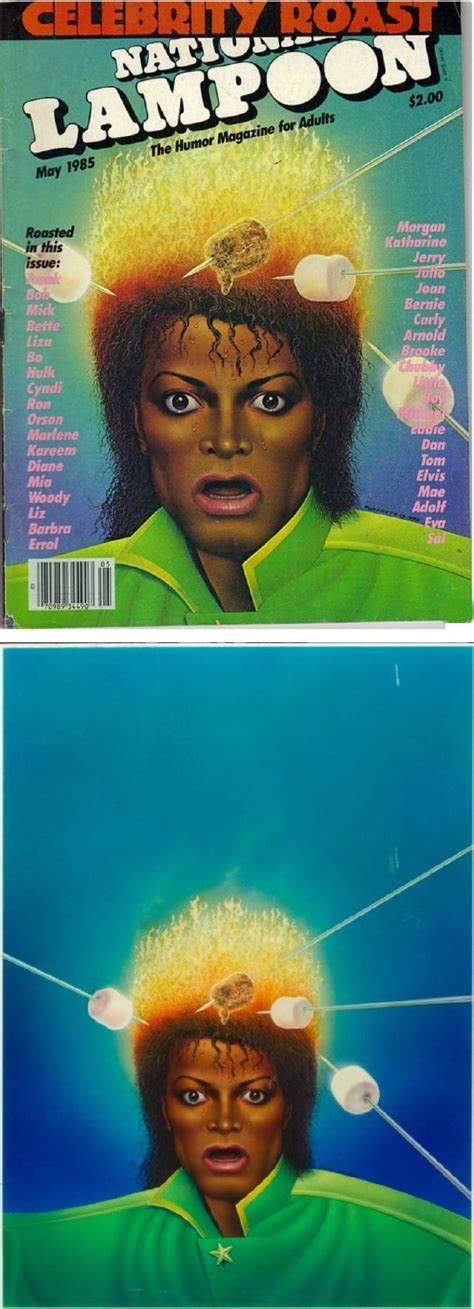 DON IVAN PUNCHATZ - Michael Jackson - May 1985 NATIONAL LAMPOON Celeb Roast - items by comicar ...