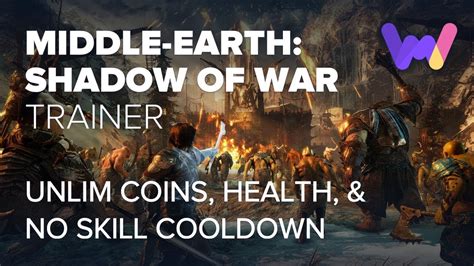 Middle-earth: Shadow of War Cheats and Trainer for Steam - Trainers ...