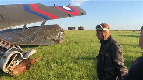 World War 1 era plane badly damaged after crash landing - WNKY News 40 Television