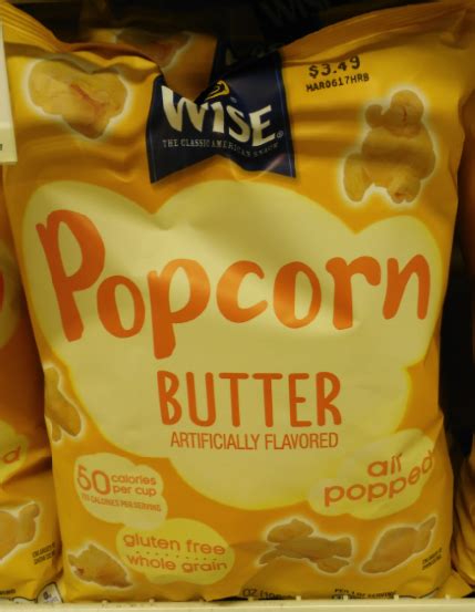 Wise Butter Popcorn | Butter popcorn, Snack mix, Food and drink