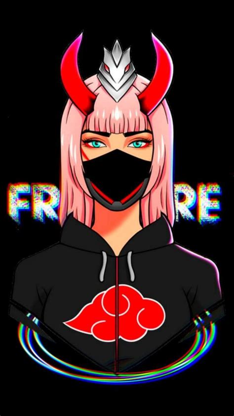 Free Fire Cartoon Logo Girl – Novalena