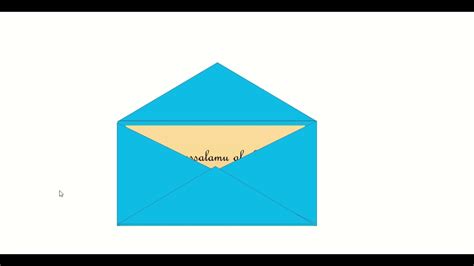 Envelope Opening Animation Template