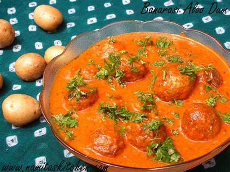 Banarasi Aloo Dum (Baby Potatoes in spicy gravy) | Recipes, Food, Indian food recipes